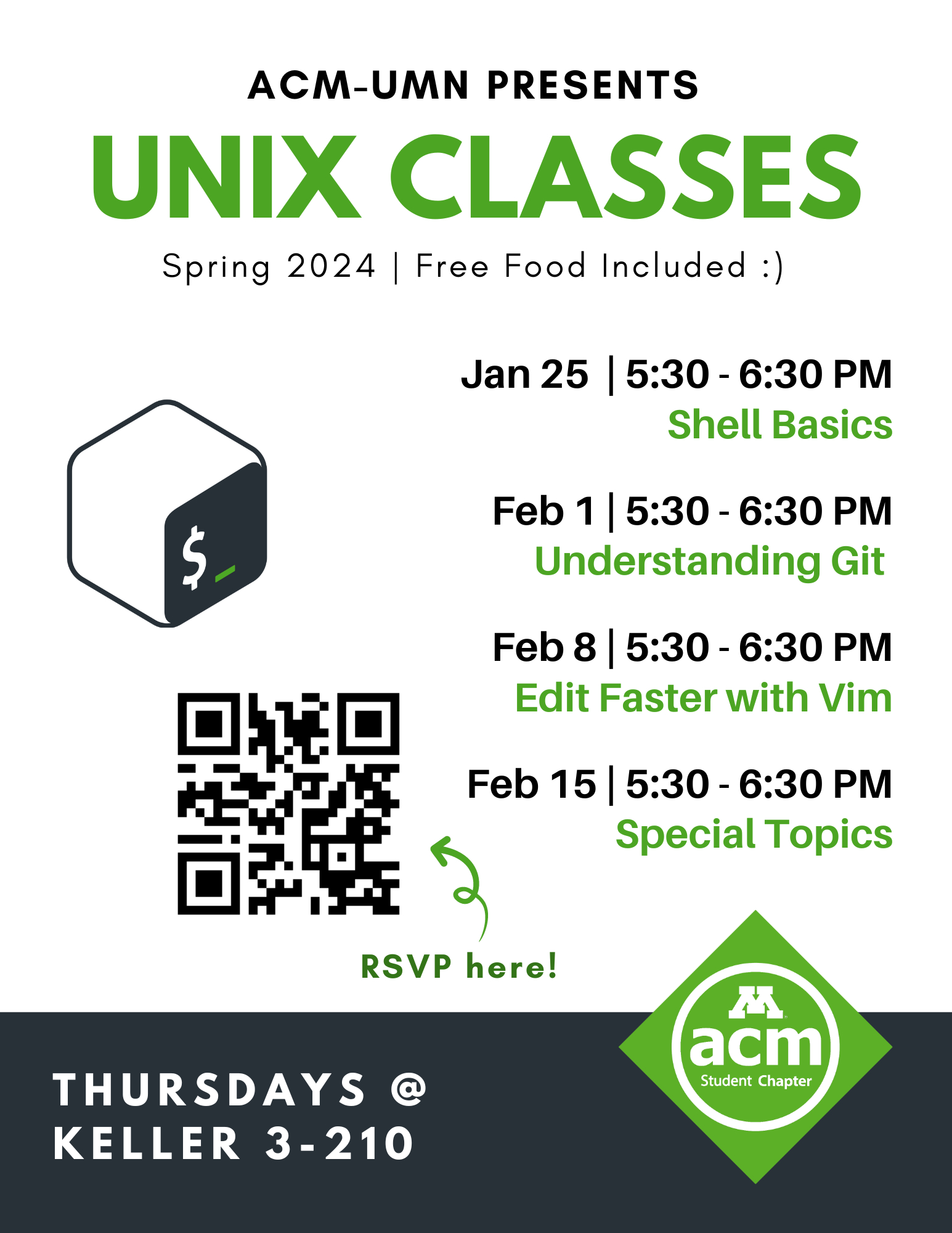unix classes poster details